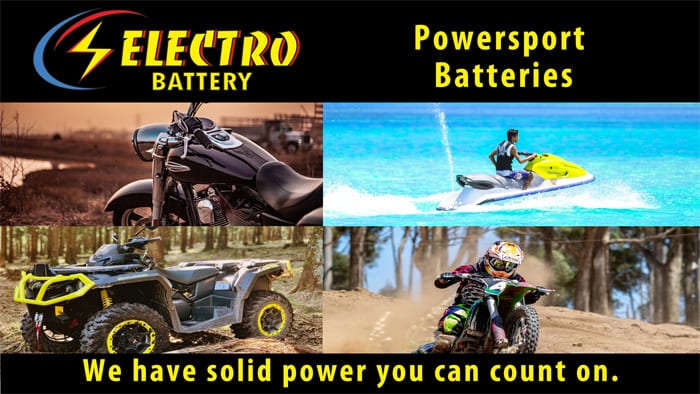 Powersport Batteries at Electro Battery in St Petersburg, Florida